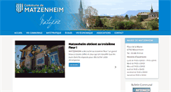 Desktop Screenshot of matzenheim.fr