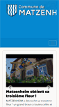 Mobile Screenshot of matzenheim.fr